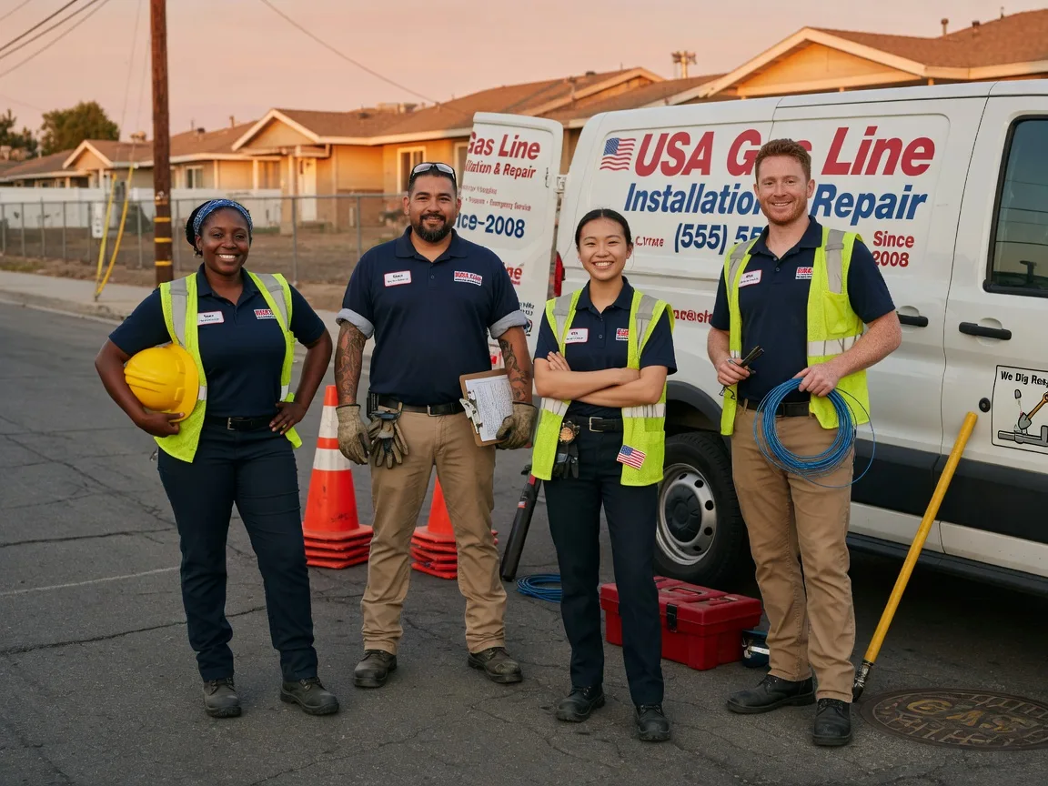 Gas Line Installation company in Chester, WV